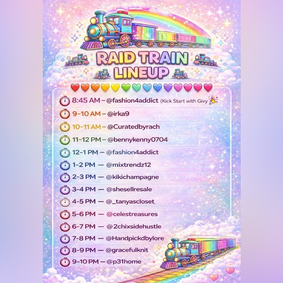 💗FAST & FABULOUS RAID TRAIN💗 - Picture 2 of 2